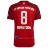 Virallinen Fanipaita FC Bayern München Leon Goretzka 8 Kotipelipaita 2021-22 - Miesten